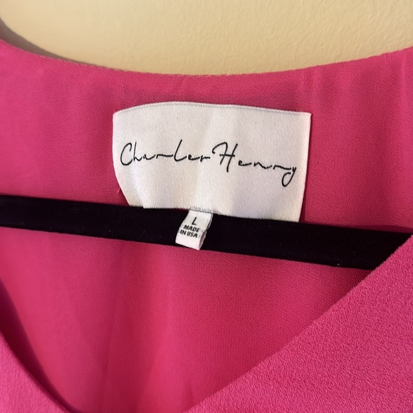 Magenta Dress Size L - Picture 3 of 3